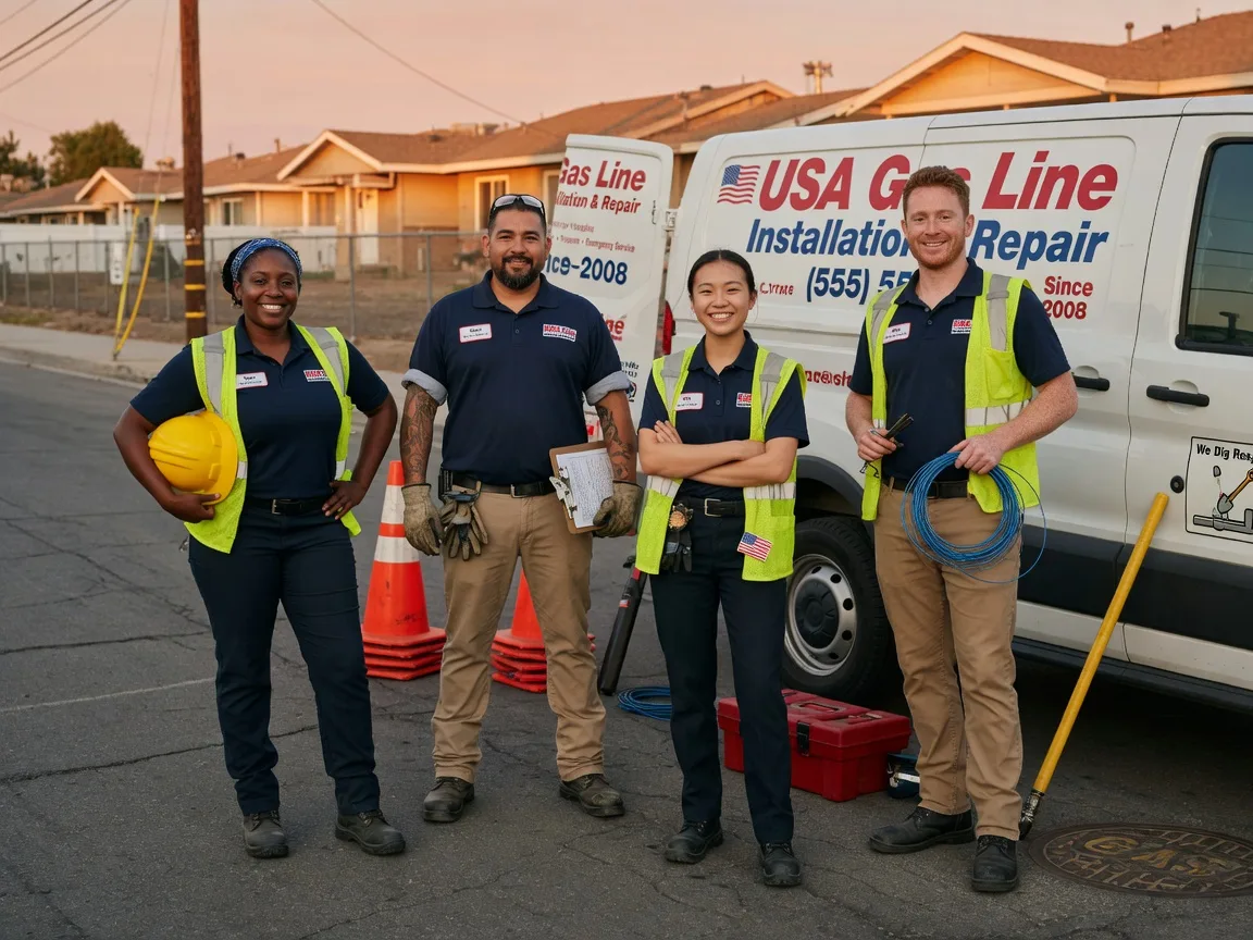 Gas Line Installation company in Saluda, NC